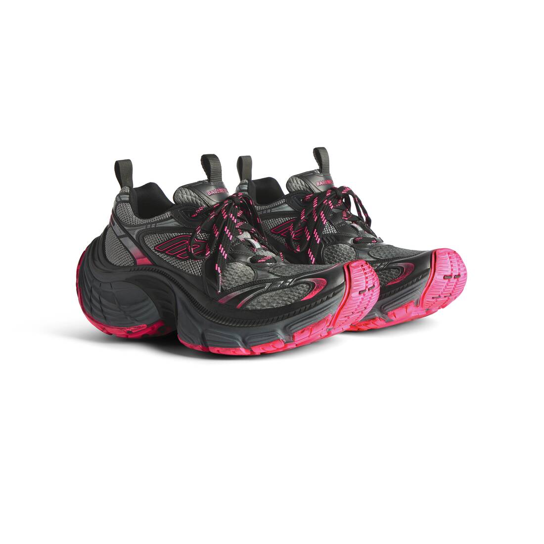 Women’s 10xl Sneaker in Grey/pink/black - Image 2